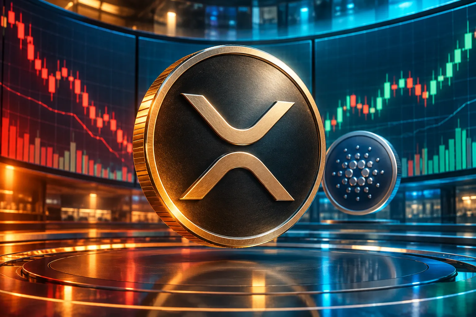 XRP and ADA Share a Strong Sell Rating, but Only One Faces a Steep Trend