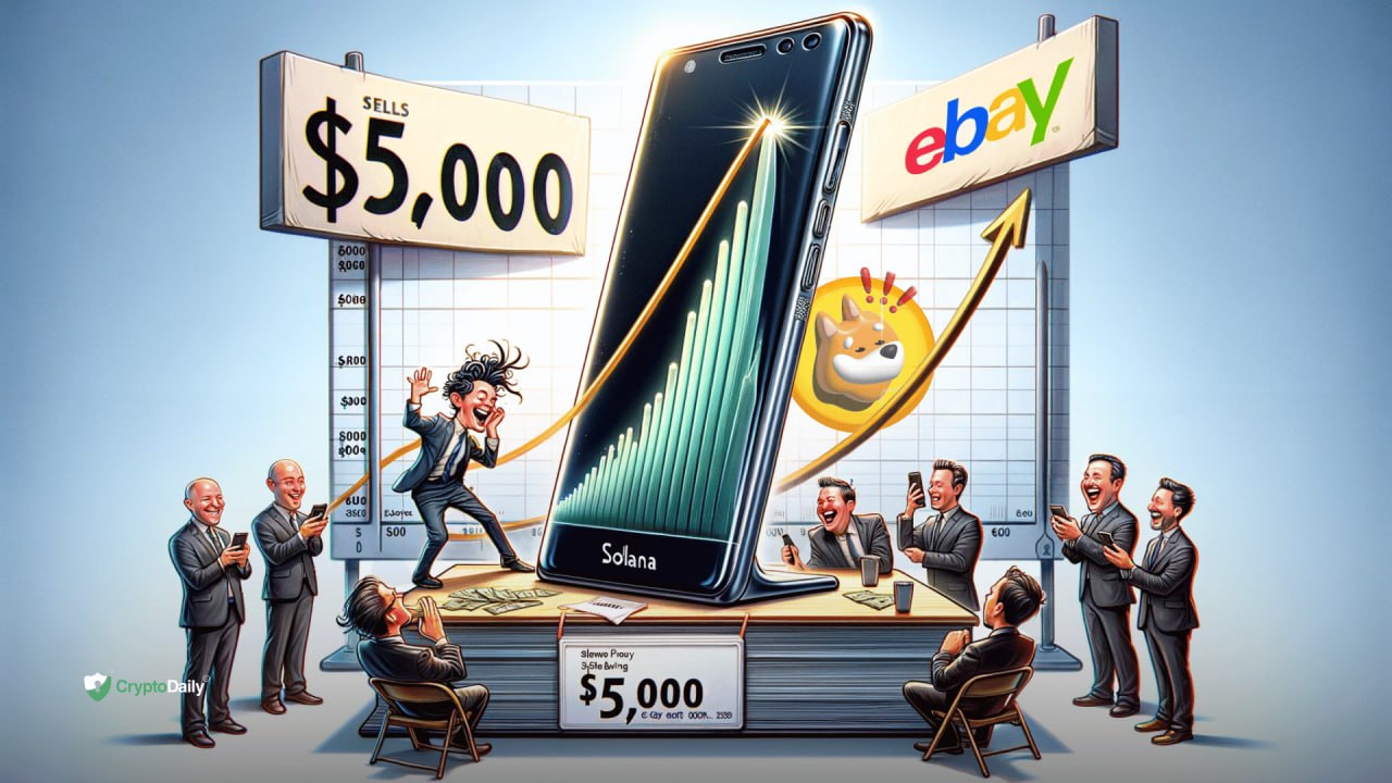 Solana’s Saga Phone Going BONK-ers, Selling For As High As $5000