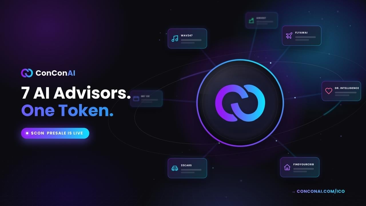 ConConAI Fixes Nov. 12 As $CON Listing Date; Phase 1 Presale Gains Momentum