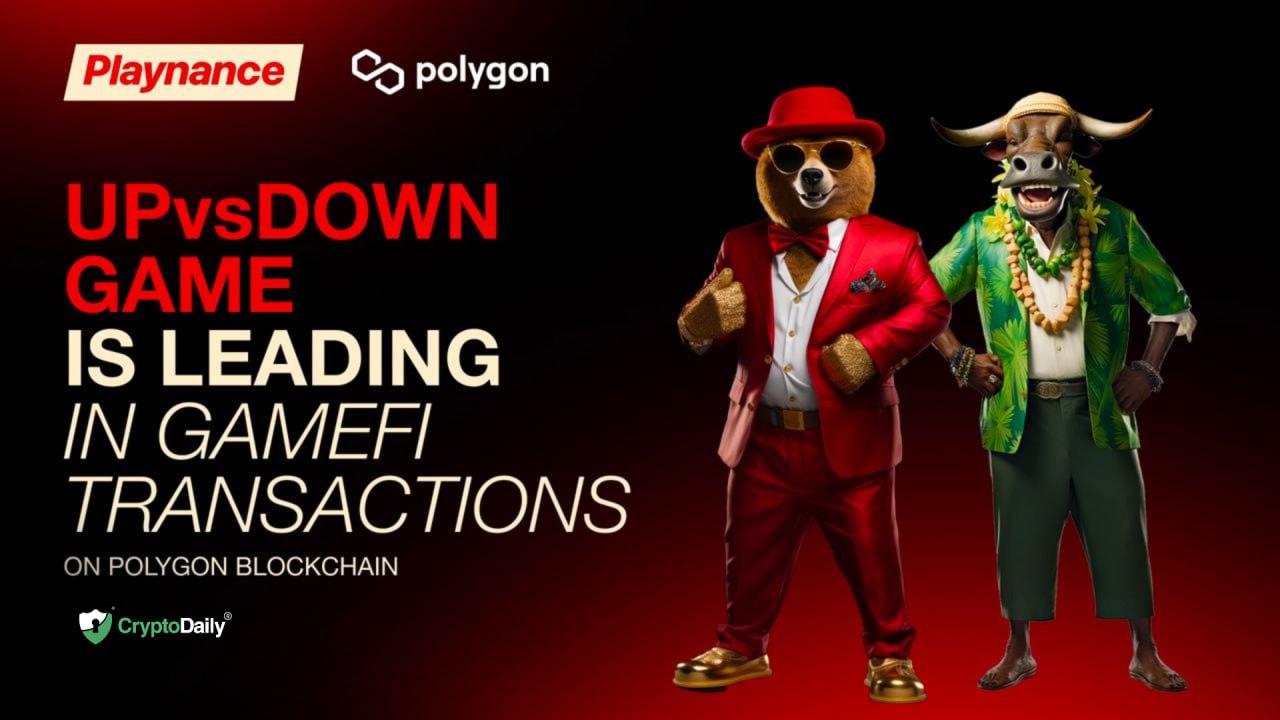 Playnance’s UPVSDOWN Is Leading in GameFi Transactions on Polygon PoS Network